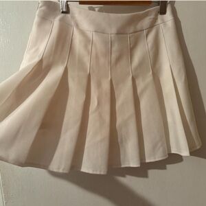 Ivory tennis skirt